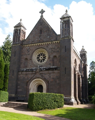 Exterior image of 615012 Killerton Chapel, The Holy Evangelists