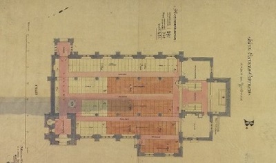 Church plan of 624330 Hamer All Saints