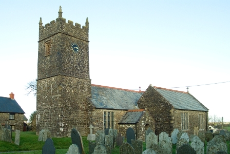 Exterior image of 615524 Sutcombe: St Andrew