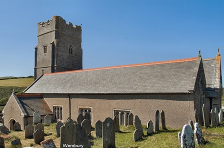 Exterior image of 615564 Wembury: St Werburgh