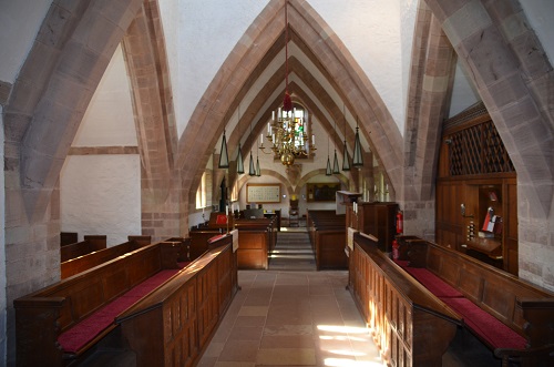 Interior image of 618093 Brockhampton All Saints