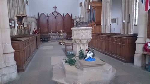 Interior image of 628306 Fotheringhay St Mary the Virgin and All Saints