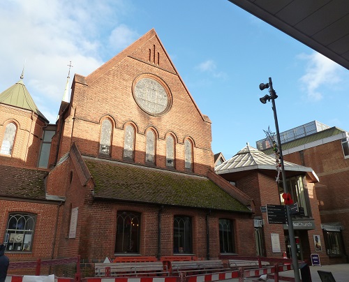 Exterior image of 617211 Woking Christ Church