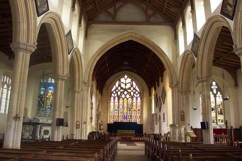 Interior image of Redgrave St Mary
