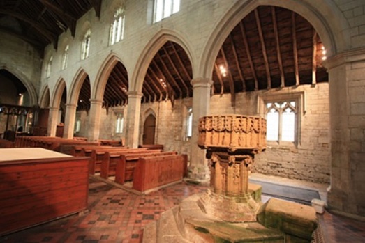 Interior of All Saints Church