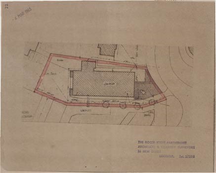 Plan of 619003 Leicester All Saints