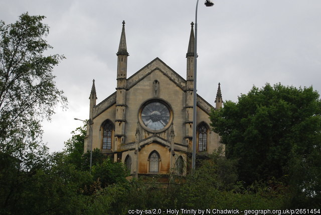 Exterior image of Bordesley Holy Trinity