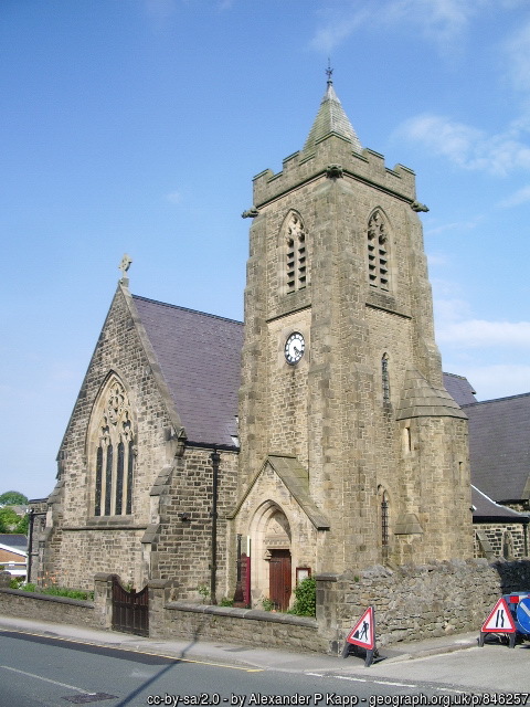 Exterior image of 603300 Carnforth Christ Church