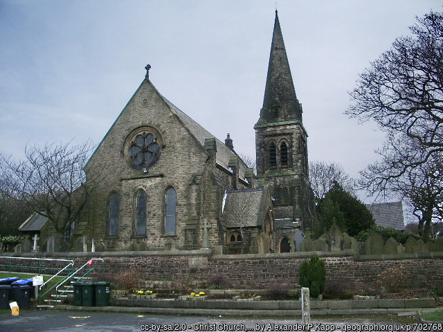 Exterior image of 603084 Douglas-in-Parbold Christ Church