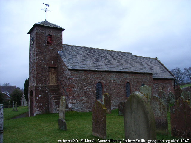 Exterior image of 607047 Cumwhitton St Mary the Virgin