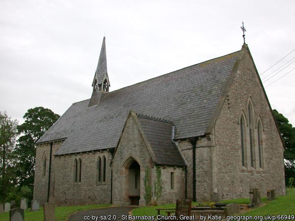 Exterior image of 607033 Great Strickland St Barnabas