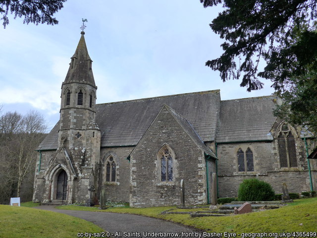 Exterior image of 607237 Underbarrow All Saints