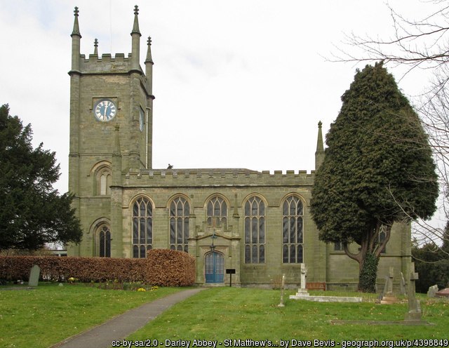 Exterior image of 612206 Darley Abbey St Matthew