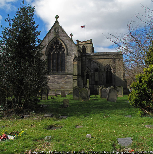 Exterior image of 613244 Hurworth All Saints