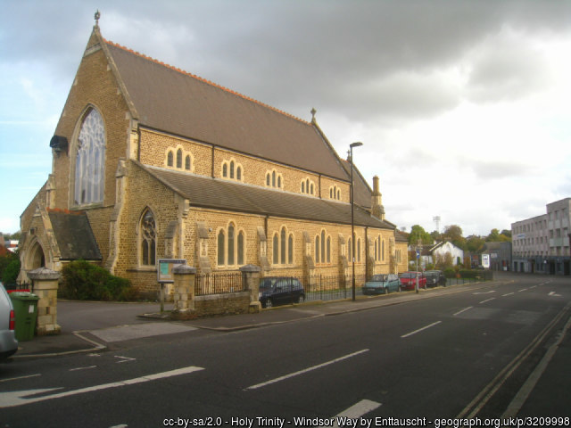 Exterior image of 617004 Aldershot Holy Trinity