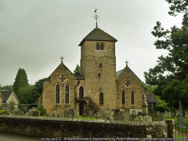 Exterior image of 617069 Haslemere St Bartholomew