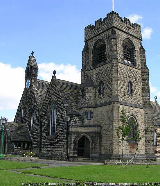 Exterior image of 646042 Baildon St John the Evangelist