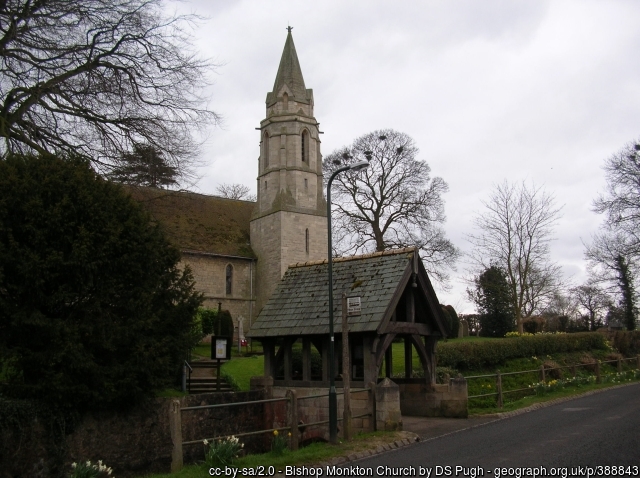 Exterior image of 646081 Bishop Monkton St John the Baptist