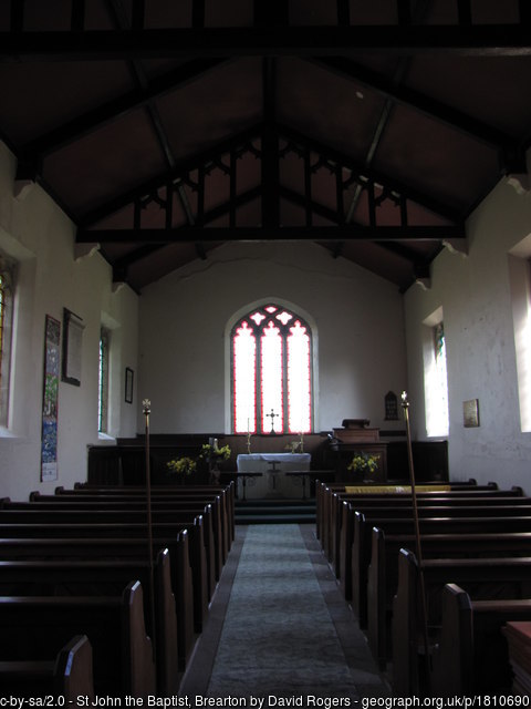 Interior image of 646104 Brearton St John the Baptist