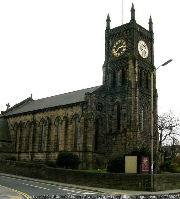 Exterior image of 646228 Farsley St John the Evangelist
