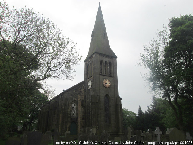 Exterior image of 646253 Golcar St John the Evangelist