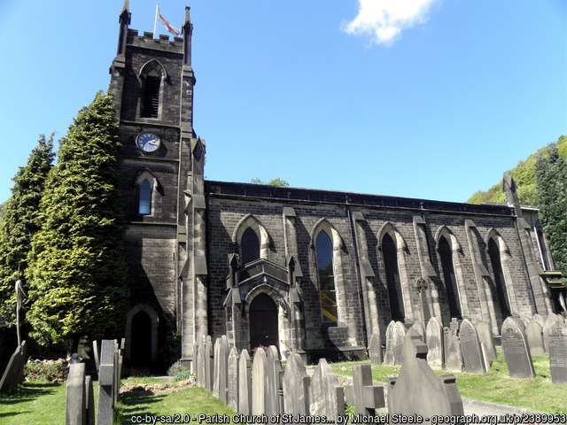 Exterior image of 646295 Hebden Bridge St James