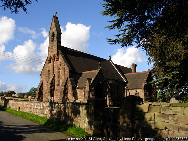 Exterior image of 620453 Croxden w Hollington St Giles