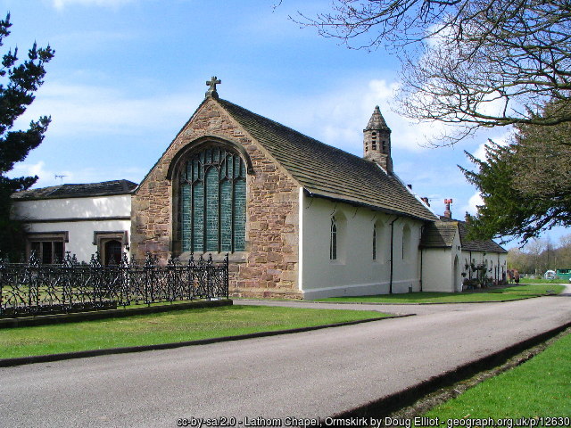 Exterior image of 622160 Lathom Park Chapel St John