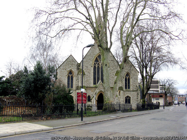 Exterior image of 623105 All Saints Haggerston