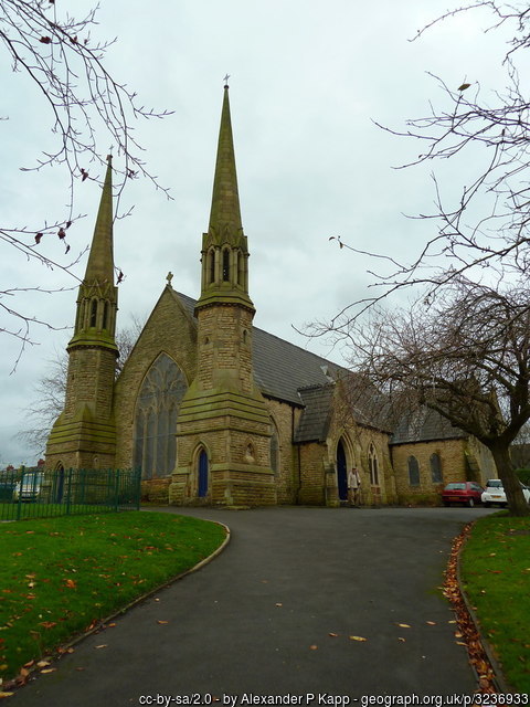 Exterior image of 624022 Ashton under Lyne St James