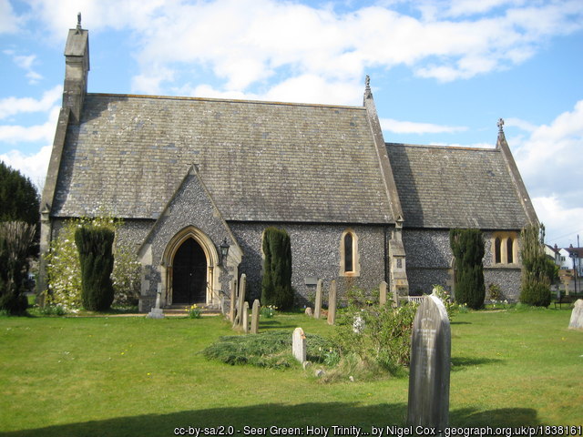 Exterior image of 627592 Seer Green Holy Trinity