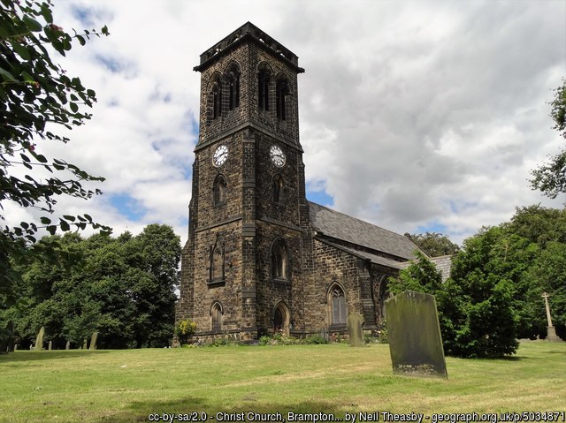 Exterior image of 635218 Brampton Bierlow Christ Church