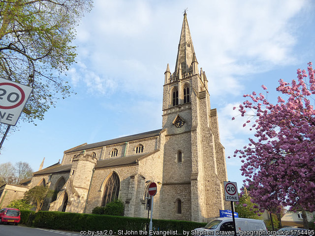 Exterior image of 637213 Blackheath St John the Evangelist