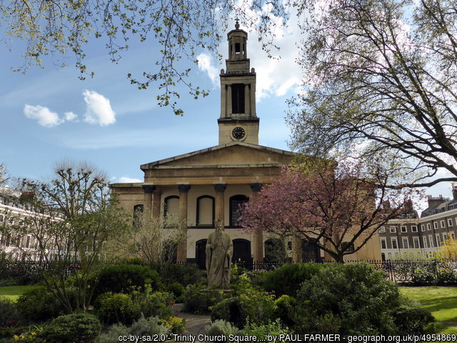 Exterior image of Holy Trinity Newington
