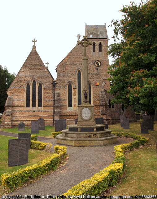 Exterior image of 638194 Radcliffe on Trent St Mary