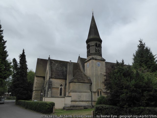 Exterior image of 632192 Croxley Green All Saints