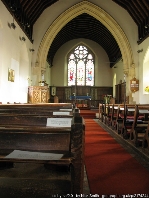 Interior image of 641280 Awbridge All Saints