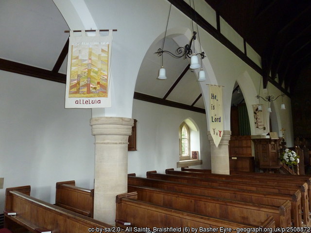 Interior image of 641284 Braishfield All Saints