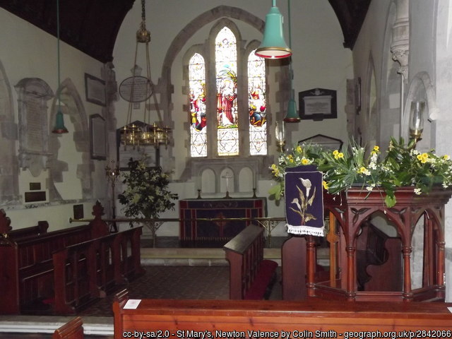 Interior image of 641041 Newton Valence St Mary