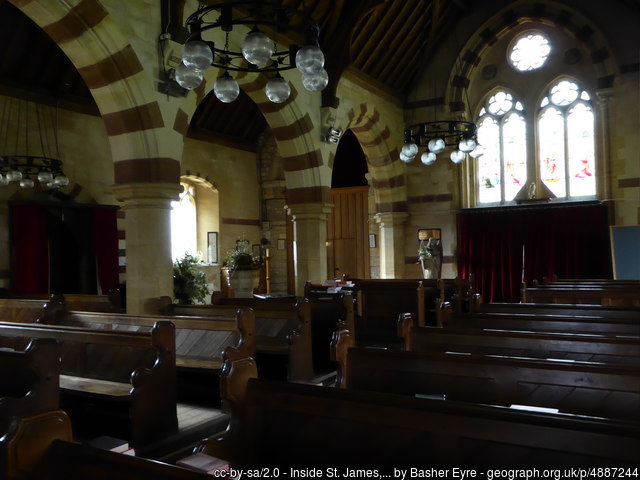 Interior image of 642068 Birlingham St James the Great