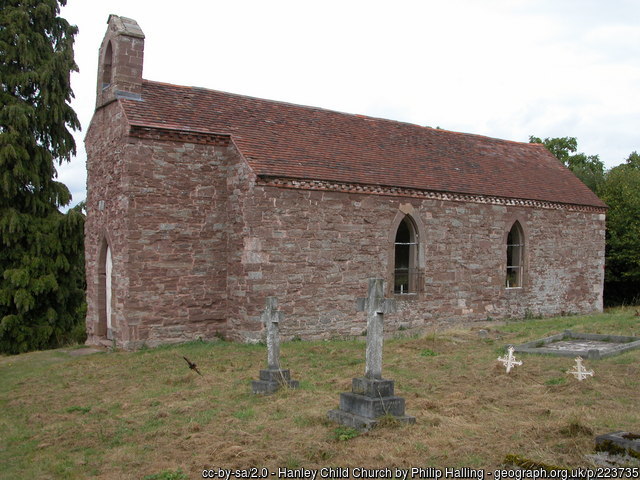 Exterior image of 642281 Hanley Childe St Michael & All Angels
