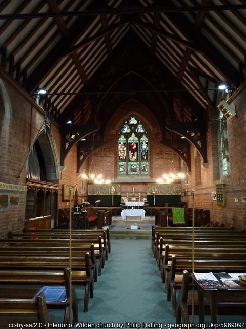 Interior image of 642286 Wilden All Saints