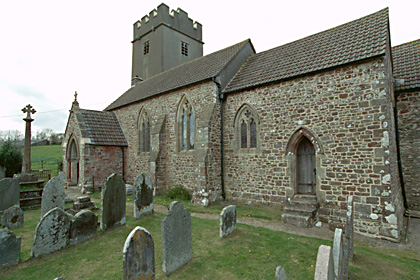 Exterior image of 601461 Cutcombe St John the Evangelist
