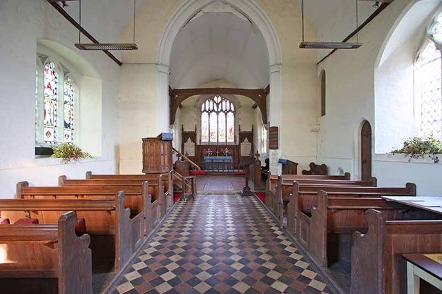 Interior image of 608509  St Botolph, Beauchamp Roding