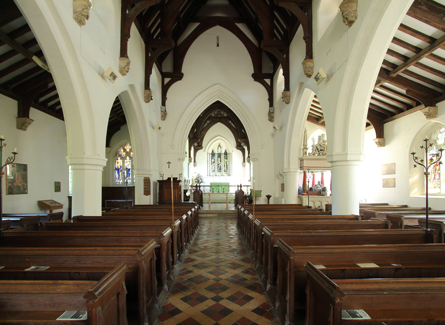 Interior image of 608546 St Mary the Virgin, Arkesden.