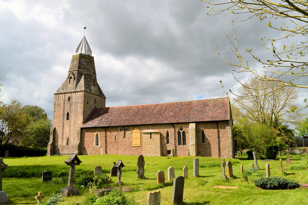 Exterior image of 618387 All Saints, Culmington