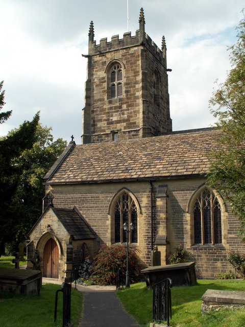 Exterior image of 646136  All Saints, Cawthorne