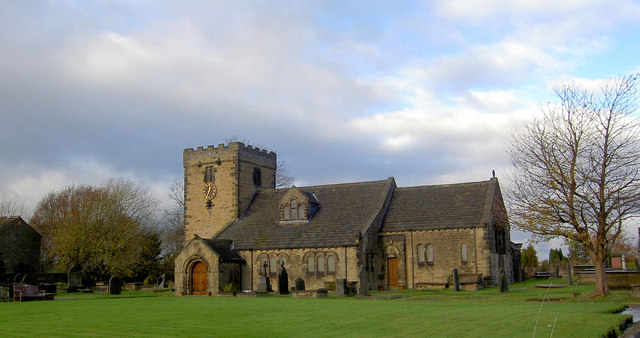 Exterior image of 646285  St Peter, Hartshead