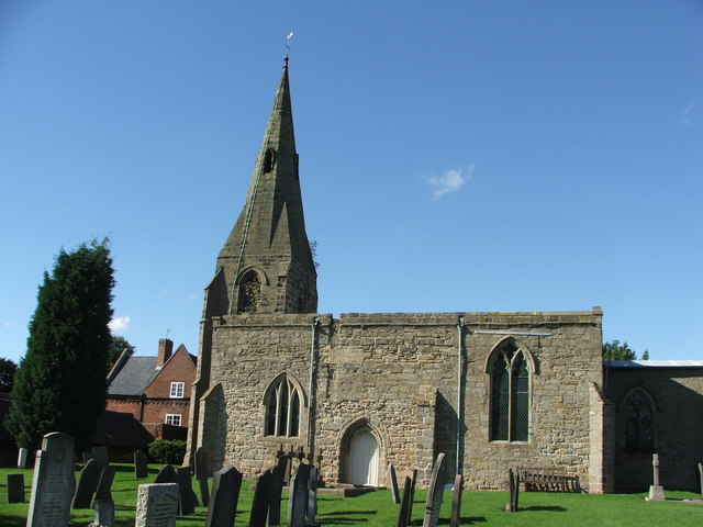 Exterior image of 619194 St Michael & All Angels, Diseworth