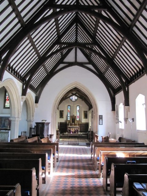 Interior image of 627407 St Mary & St Nicholas, Compton